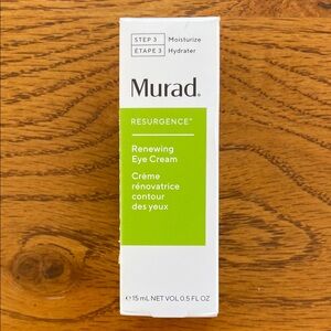 Murad resurgence renewing eye cream NEW in box